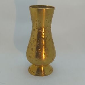 🔔 4" Brass Vase